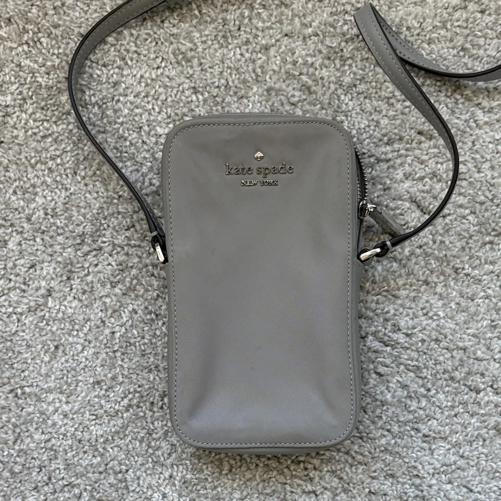 Kate Spade Gray Crossbody Bag - Picture 1 of 5